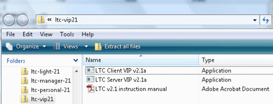 Local trade copier setup files inside zipped folder