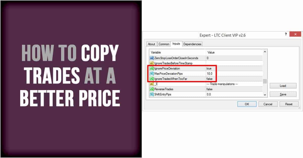 How to copy trades at a better price.