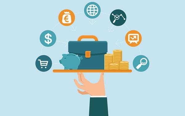 Conceito de portfólio de estratégia de Forex
