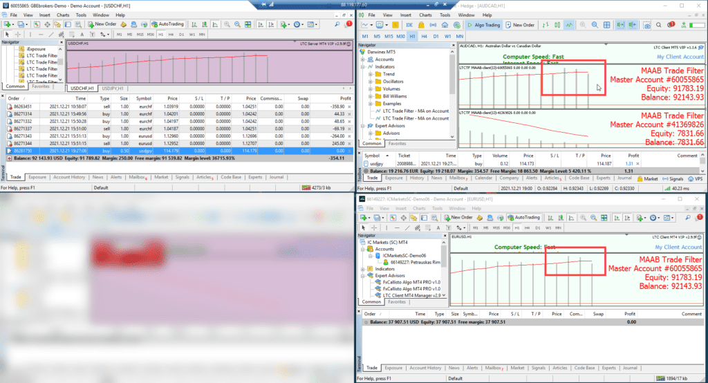 Maab Api MAAB Trade Filter: Copy Master Only When it is Profitable
