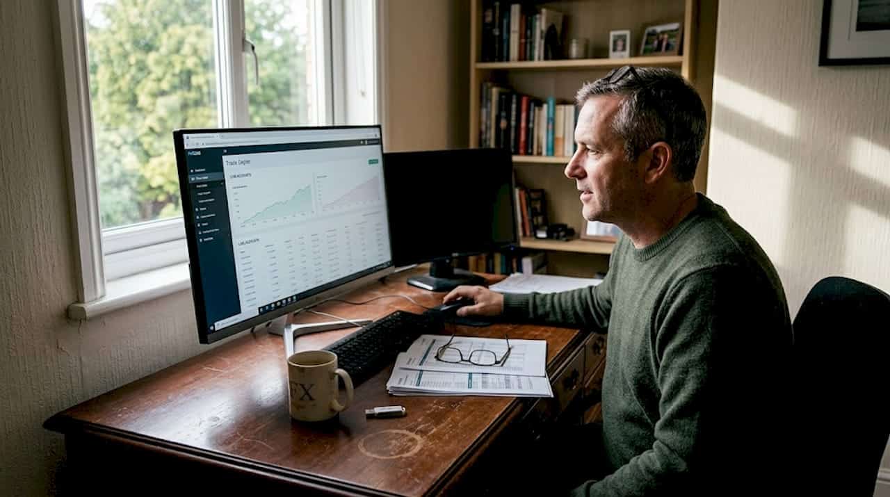 Trade manager monitoring copier dashboard