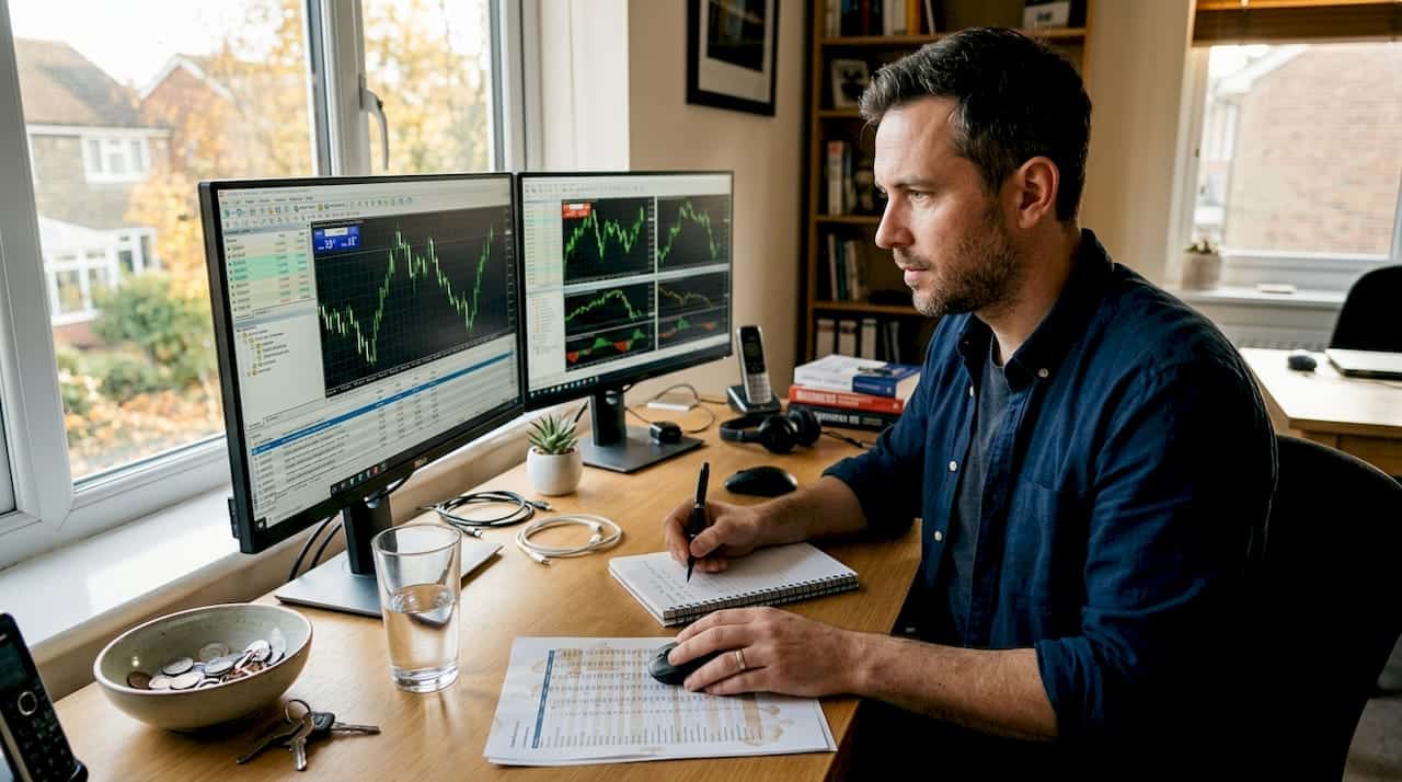 Forex manager monitoring synchronized MT4 accounts
