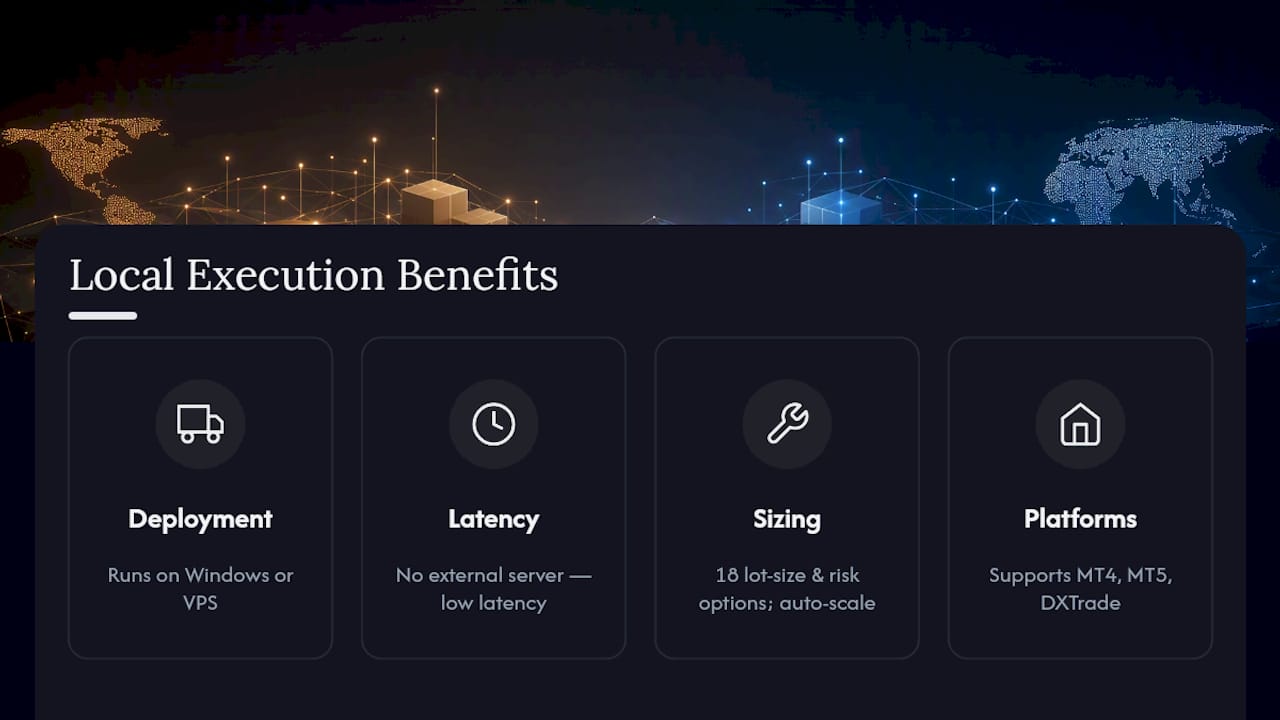 Where Local Execution Fits Into Your Setup — overview diagram