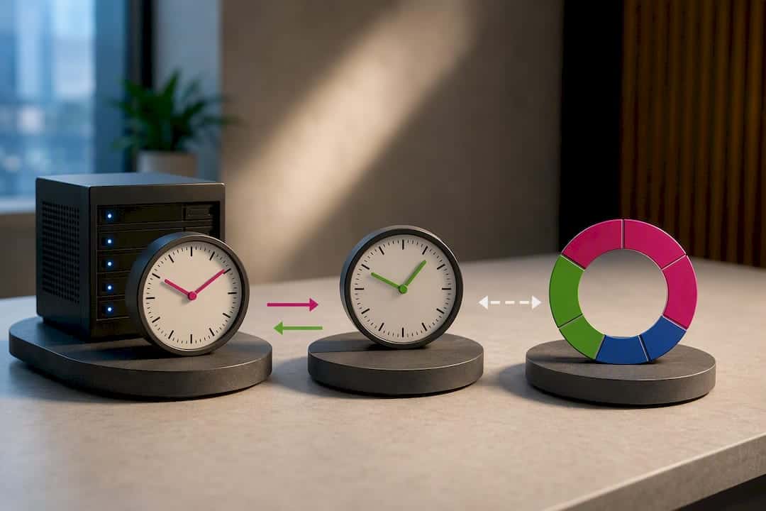 Daylight saving time shifting trading clocks