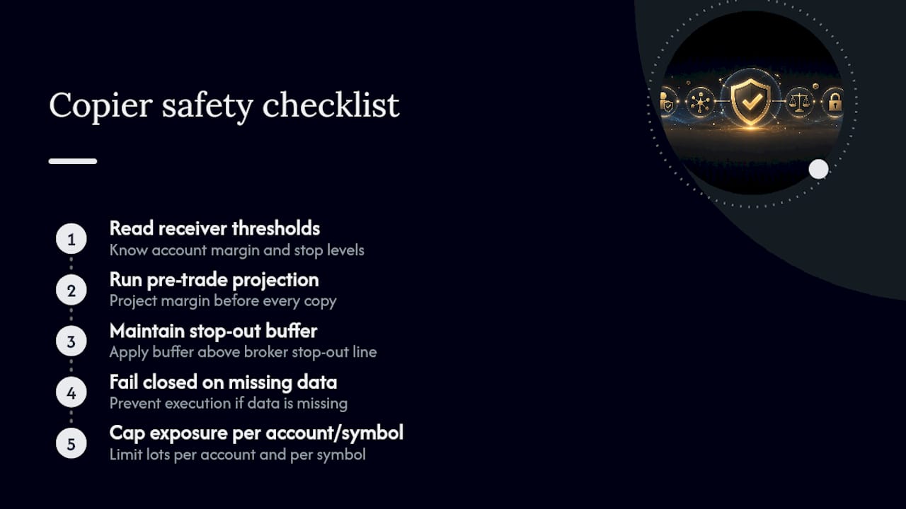 Five checks for safer copier execution