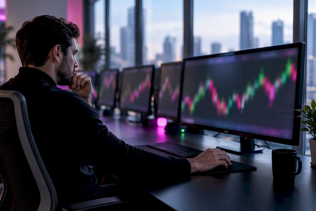 Local trading workstation with connected account terminals