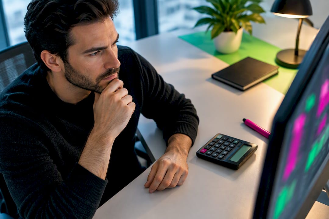 Risk manager reviewing account multiplier settings