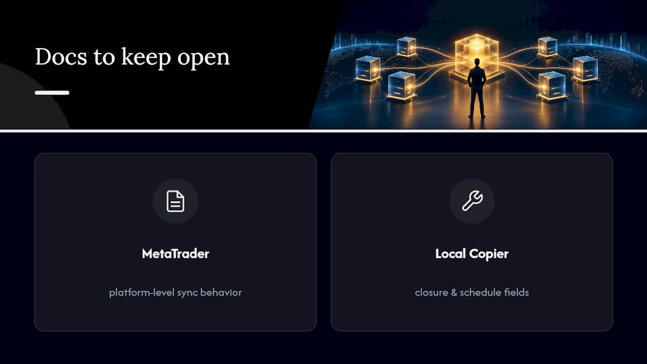 Docs worth keeping open while you configure — overview diagram
