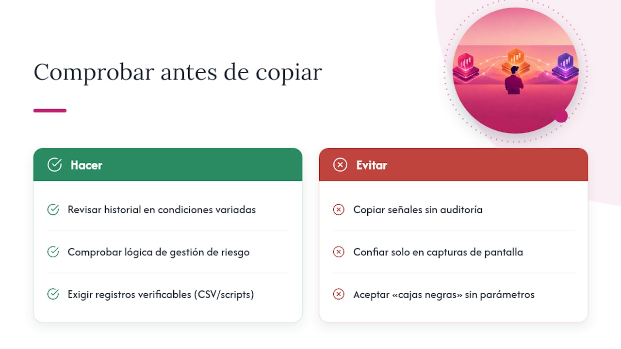 Cómo elegir una fuente confiable de estrategias grid antes de copiarla — overview diagram