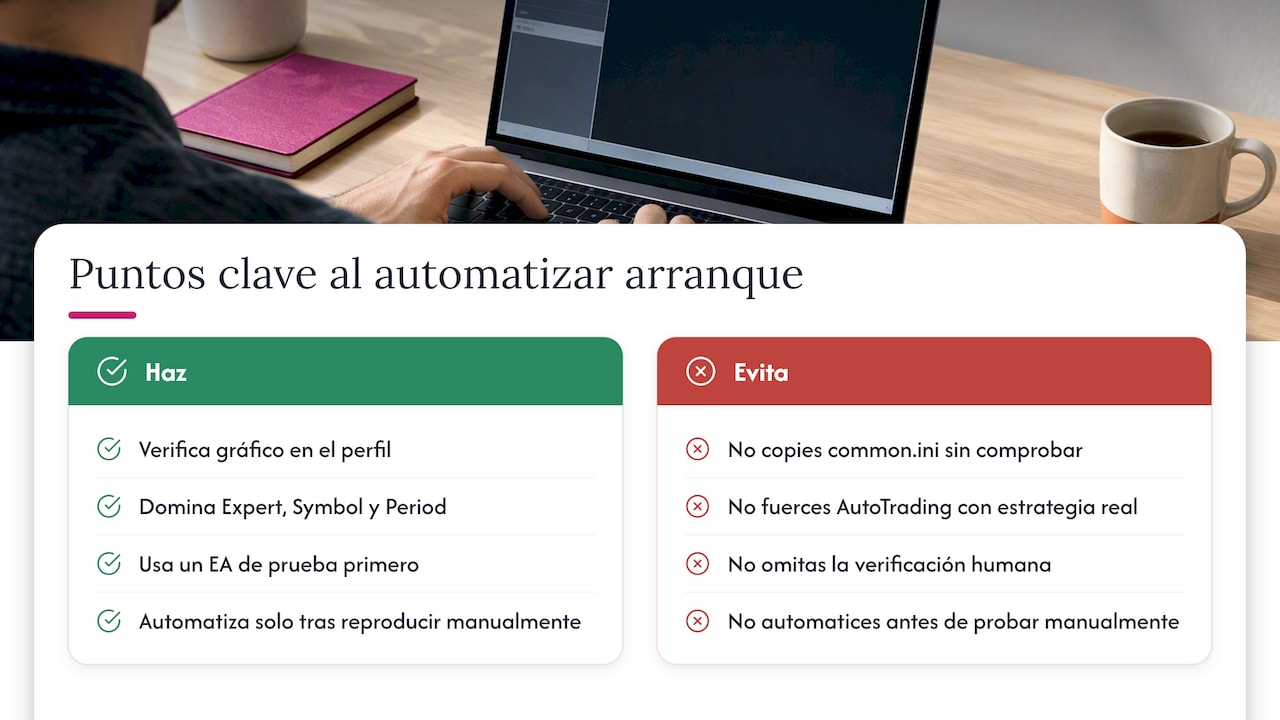 Lo que la mayoría pasa por alto al automatizar el arranque — overview diagram