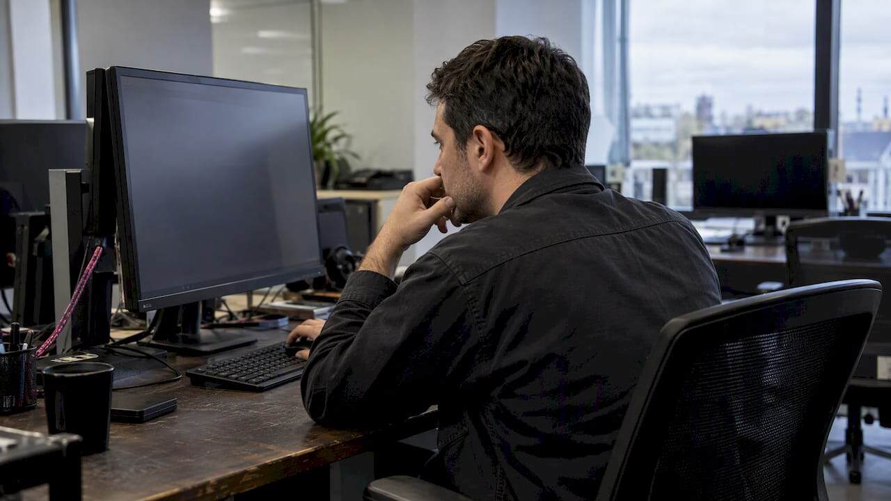 Trader reviewing failed trade copy logs