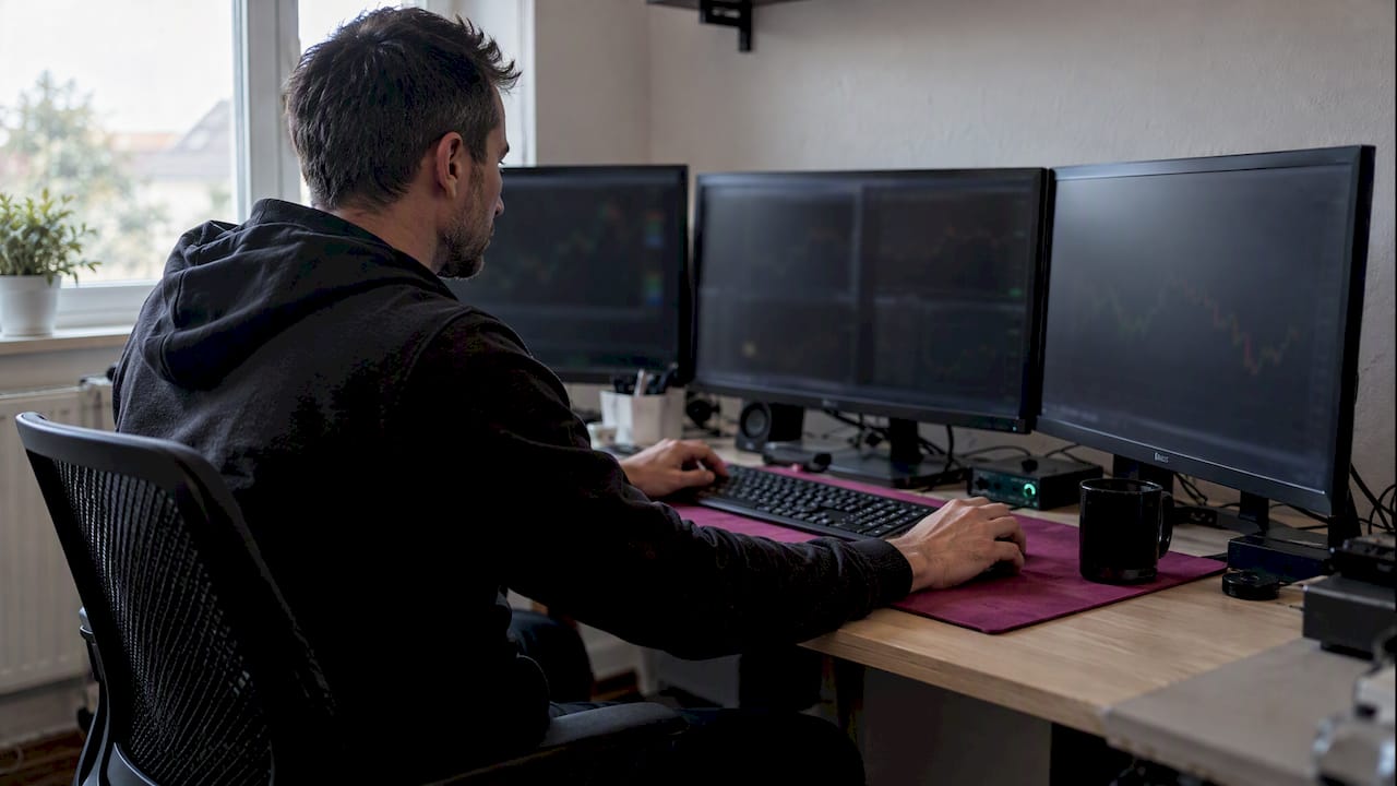 Trader configuring local anti-Martingale copier