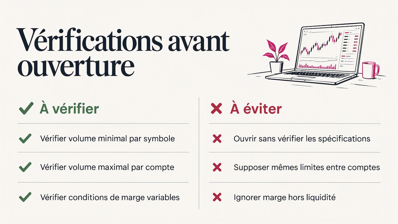 Limitations liées à la taille de contrat selon les courtiers ou régulations — overview diagram