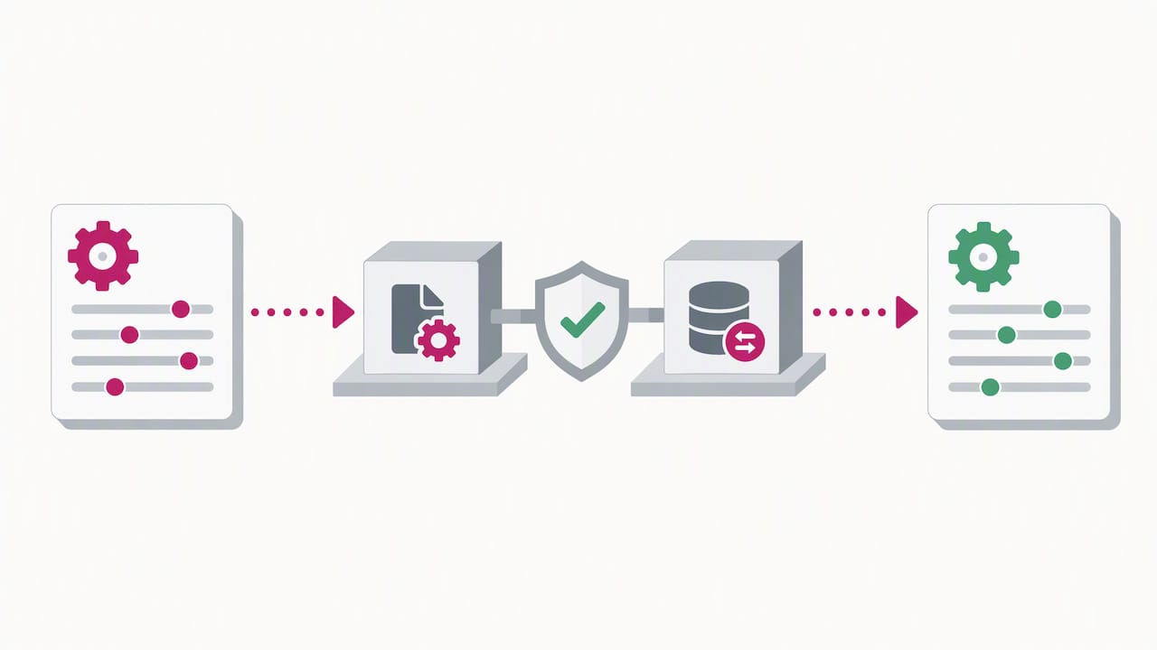 Los presets se someten a controles de compatibilidad y mapeo