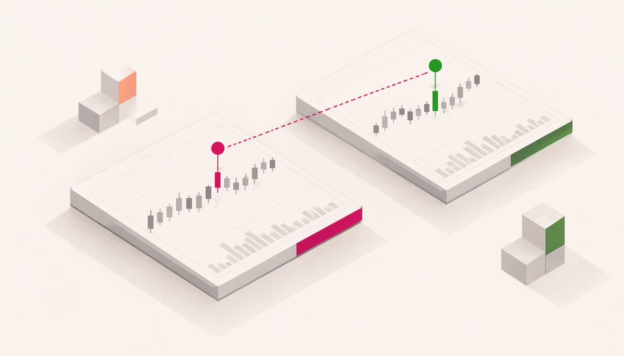 Illustration géométrique d'une transaction ouverte en cours de copie