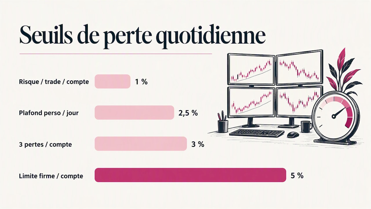 Comparaison du plafond personnel et des pertes