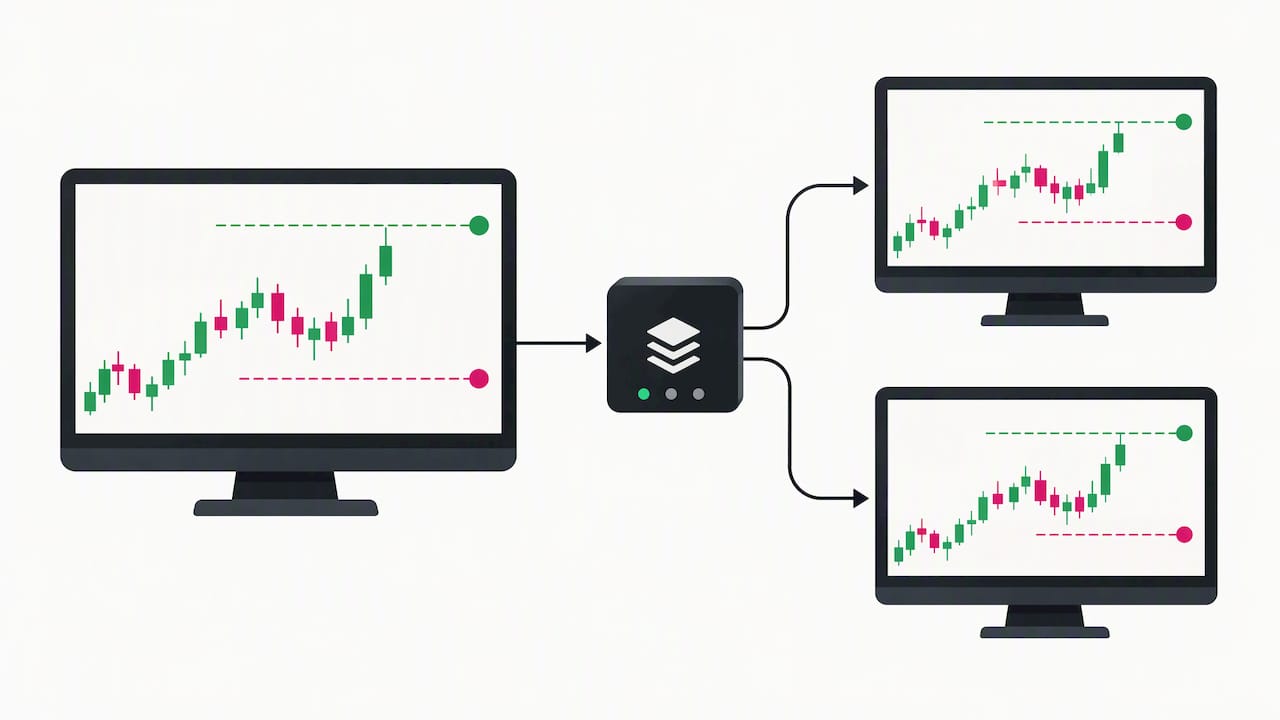Stop levels copied from master to client accounts