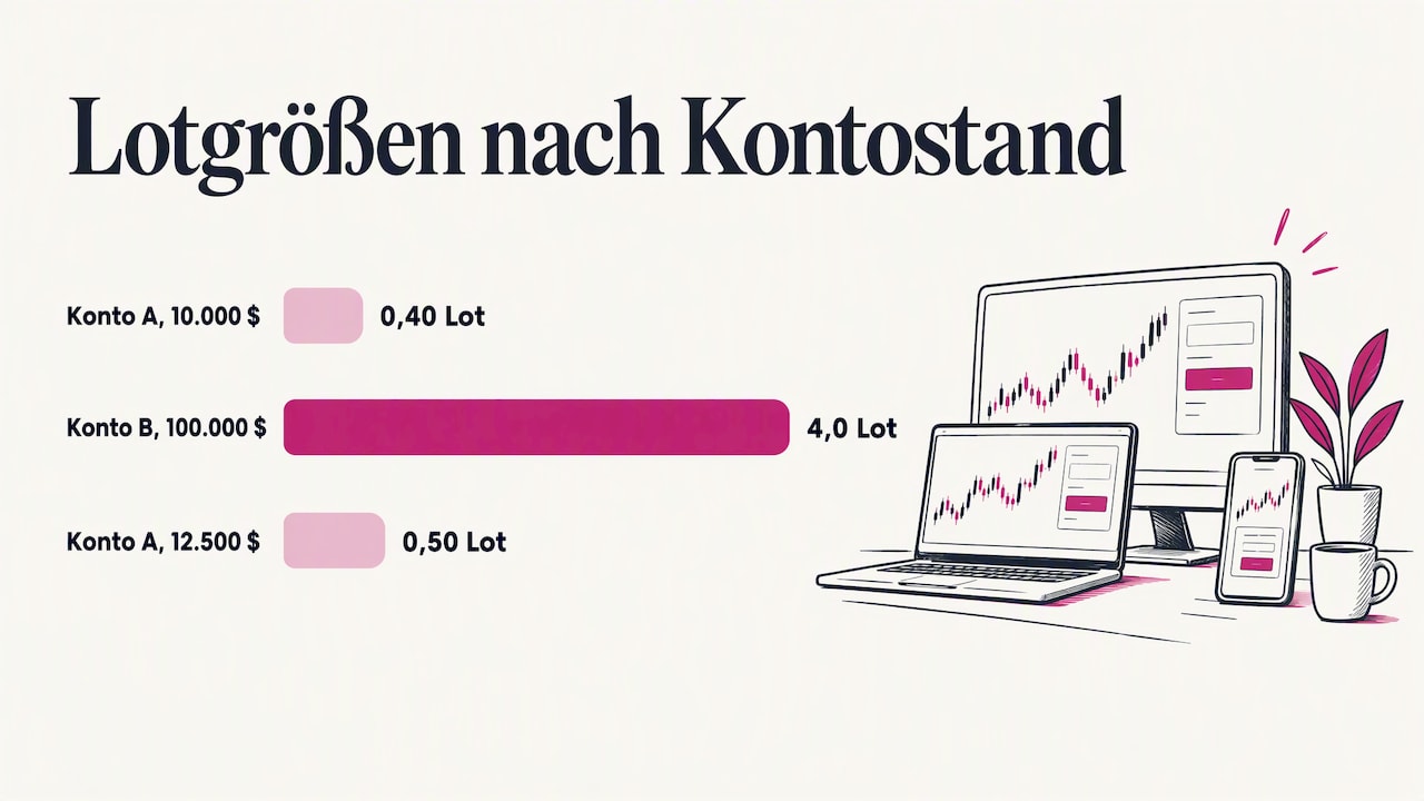 Ein Signal auf mehrere Konten verteilen: Lotgrößen richtig steuern — overview diagram